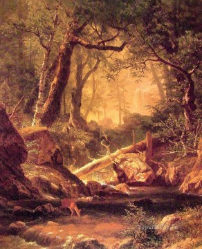 Albert Bierstadt Painting - White Mountains Albert Bierstadt